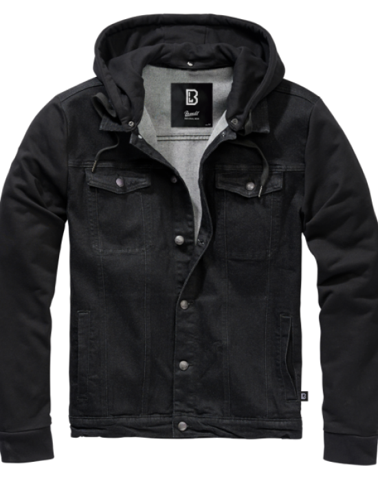 Мъжко дънково яке в черен цвят Brandit Cradock, Brandit, Пролет / Есен - Complex.bg