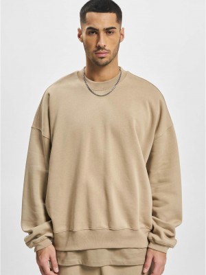 Мъжка блуза в светлокафяв  цвят DEF Basic Мъжка блуза в светлокафяв  цвят DEF Basic