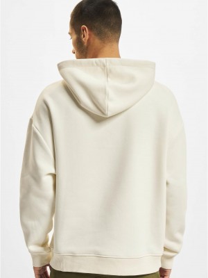 Мъжки суичър в бяло DEF Hoodie Definitely.