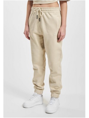 Дамски бежови спортни панталони от DEF