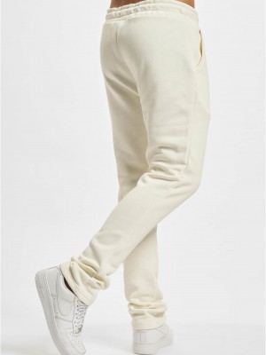Мъжко спортно долнище в бял цвят DEF Sweat Pant