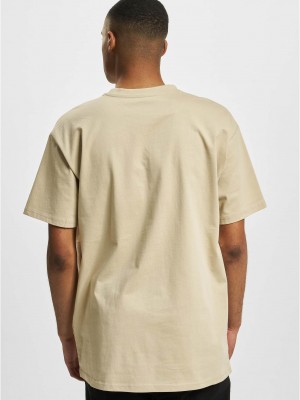 Мъжка тениска в бежов цвят DEF Her Secret