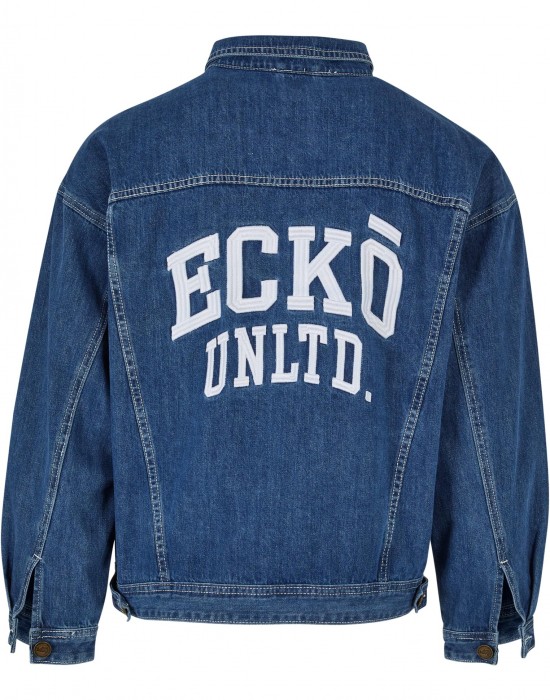 Мъжко дънково яке в син цвят Ecko Unltd Burke, Eckō Unltd, Пролет / Есен - Complex.bg