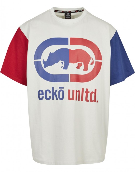 Мъжка широка тениска в светлосив цвят Ecko Unltd Grande, Eckō Unltd, Тениски - Complex.bg