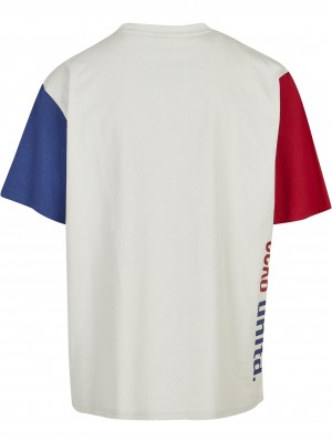 Мъжка широка тениска в светлосив цвят Ecko Unltd Grande