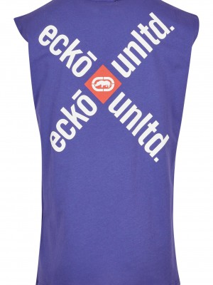 Мъжки потник в синьо Ecko Unltd Andre Мъжки потник в синьо Ecko Unltd Andre