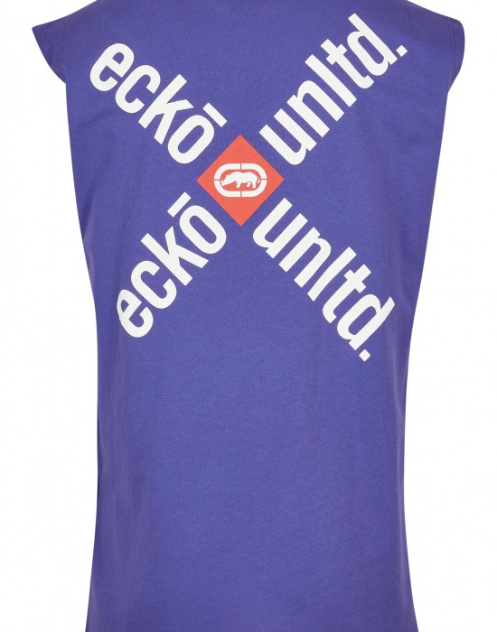 Мъжки потник в синьо Ecko Unltd Andre, Eckō Unltd, Тениски - Complex.bg