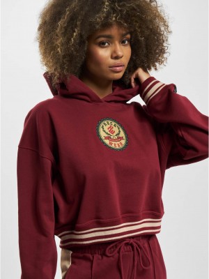 Дамски суичър в тъмночервен цвят Rocawear Kansas