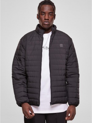 Мъжко преходно яке в черен цвят Light Bubble Urban Classics