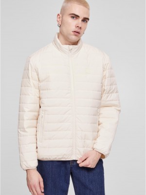 Мъжко преходно яке в бял цвят Urban Classics Light Bubble