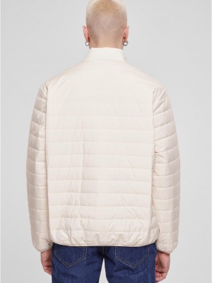 Мъжко преходно яке в бял цвят Urban Classics Light Bubble
