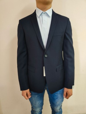 Мъжко стилно сако в тъмносин цвят Van Gils