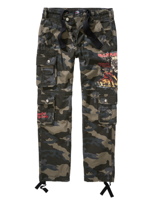 Мъжки панталон в камуфлажен десен Iron Maiden
