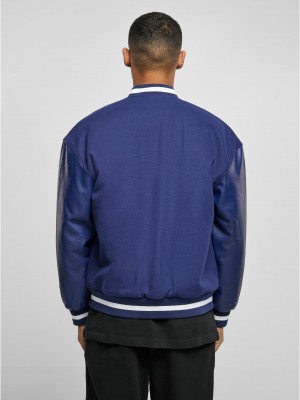 Мъжко колежанско яке Starter в тъмносин цвят