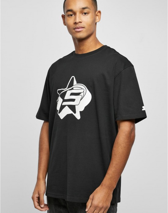 Мъжка тениска в черен цвят Starter Shooting Star, STARTER, Тениски - Complex.bg