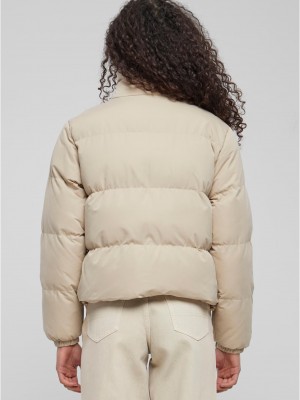 Дамско късо яке в бежов цвят Urban Classics Peached Puffer Дамско късо яке в бежов цвят Urban Classics Peached Puffer