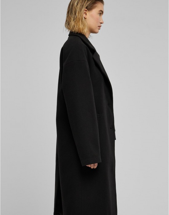 Дамско дълго палто в черен цвят Urban Classics, Urban Classics, Якета - Complex.bg