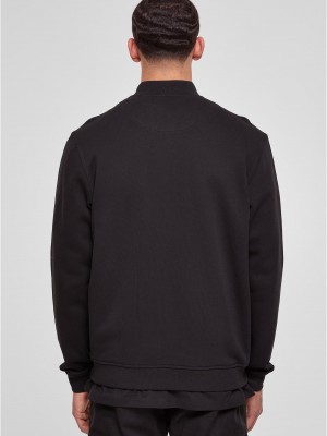 Мъжко колежанско яке в черно Urban Classics Solid College 