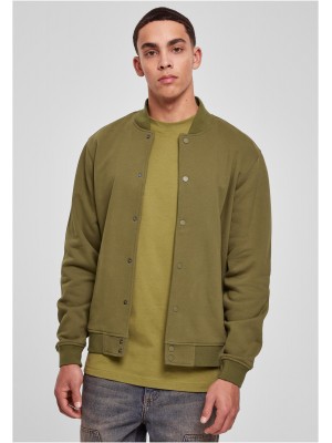 Мъжко колежанско яке в маслина Urban Classics Solid College 