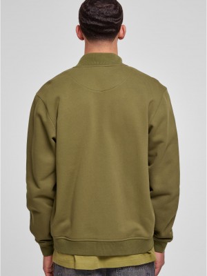 Мъжко колежанско яке в маслина Urban Classics Solid College 
