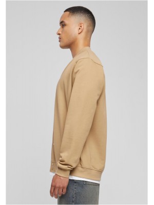 Мъжко колежанско яке в бежово Urban Classics Solid College 