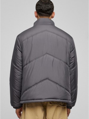 Мъжко яке в сив цвят Urban Classics Arrow Puffer