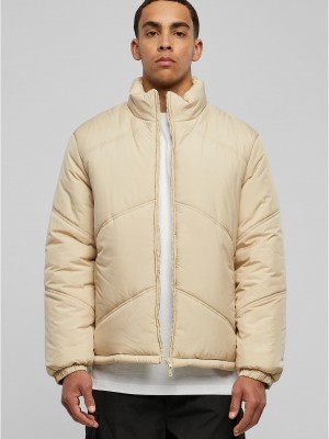 Мъжко яке в бежов цвят Urban Classics Arrow Puffer
