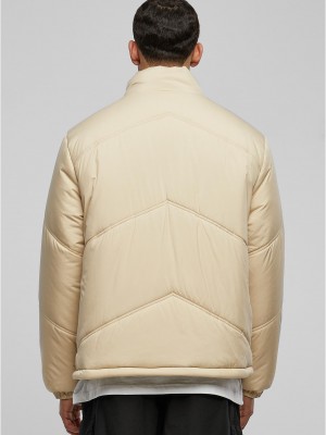Мъжко яке в бежов цвят Urban Classics Arrow Puffer