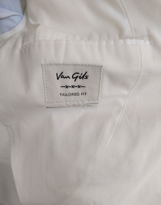 Мъжко сако в бял цвят Van Gils, Van Gils, Сака - Complex.bg
