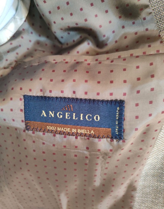 Мъжко сако в кафяв цвят Angelico, Angelico, Сака - Complex.bg