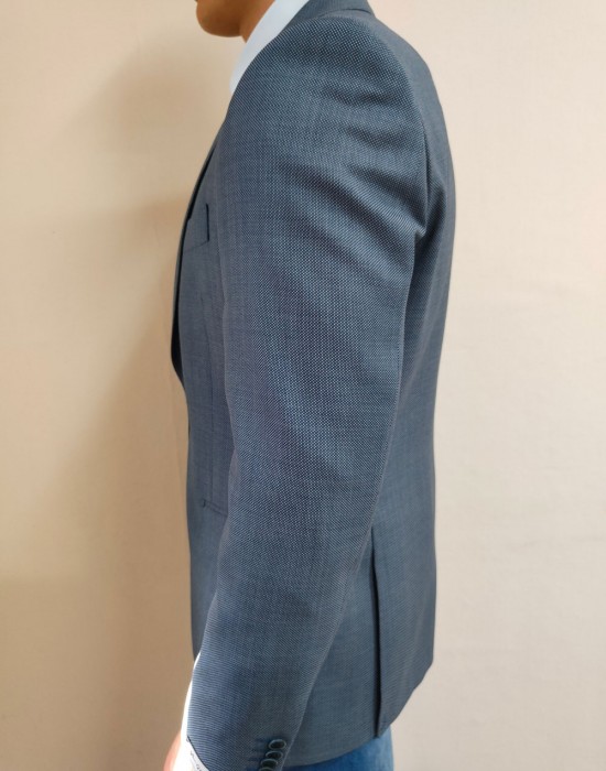Елегантно мъжко сако в син цвят Van Gils, Van Gils, Сака - Complex.bg