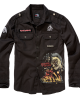 Мъжка риза в черен цвят Iron Maiden Luis NOTB, Brandit, Ризи - Complex.bg