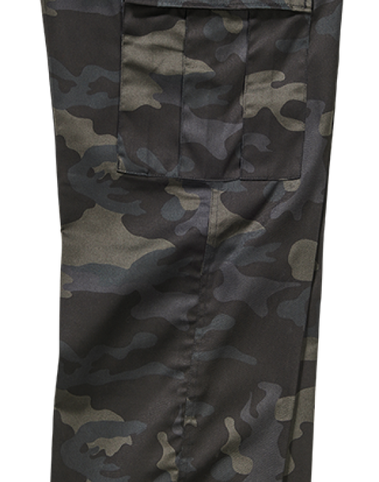 Армейски карго панталони в тъмен камуфлажен цвят Brandit, Brandit, Мъже - Complex.bg