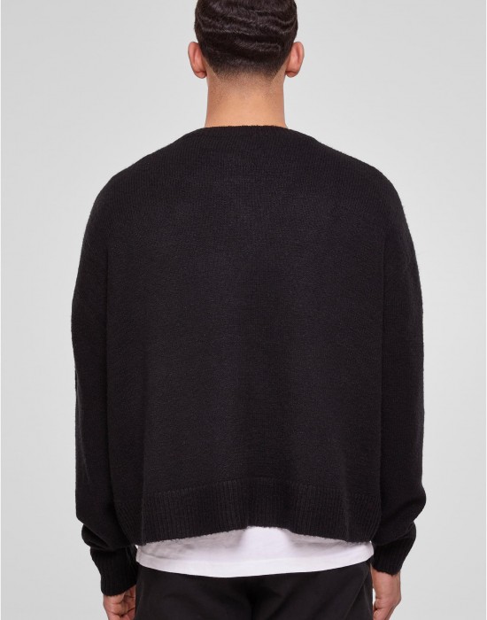 Мъжка плетена жилетка в черен цвят Urban Classics, Urban Classics, Блузи - Complex.bg