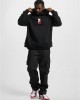 Мъжки широк суичър с качулка в черен цвят Thug Life Hoodie Saboteur, Thug Life, Суичъри - Complex.bg