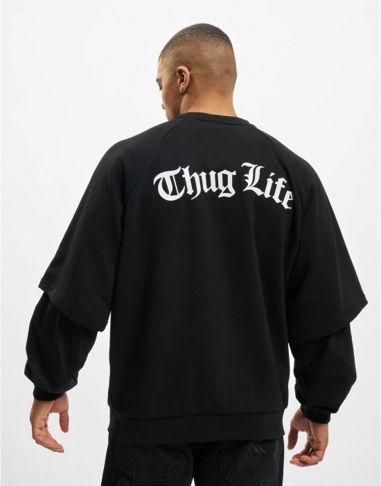 Мъжка блуза в черен цвят Thug Life TimeMachine, Thug Life, Блузи - Complex.bg