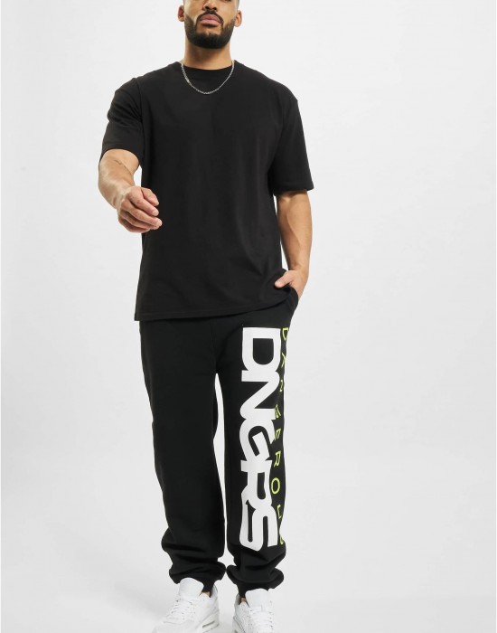 Мъжко долнище в черен цвят Dangerous Classic Sweat Pants, Dangerous DNGRS, Долнища - Complex.bg
