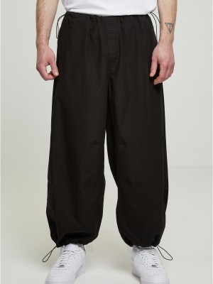 Мъжки широки панталони в черен цвят Urban Classics Parachute Pants 