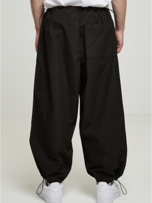 Мъжки широки панталони в черен цвят Urban Classics Parachute Pants 