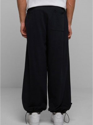 Мъжко долнище в черен цвят с парашутна кройка Urban Classics Parachute Мъжко долнище в черен цвят с парашутна кройка Urban Classics Parachute