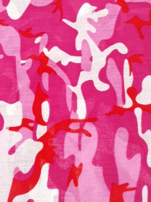 Кърпа за глава бандана HoodStyle Bandana в розов камуфлаж