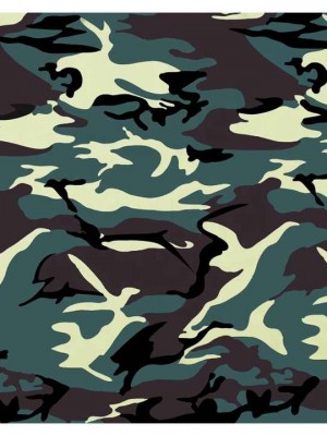 Кърпа за глава бандана HoodStyle Bandana в зелен камуфлаж