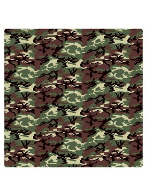 Кърпа за глава бандана HoodStyle Bandana в зелен камуфлаж Кърпа за глава бандана HoodStyle Bandana в зелен камуфлаж
