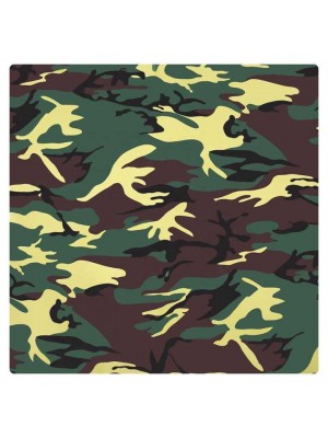 Кърпа за глава бандана HoodStyle Bandana в зелен камуфлаж Кърпа за глава бандана HoodStyle Bandana в зелен камуфлаж
