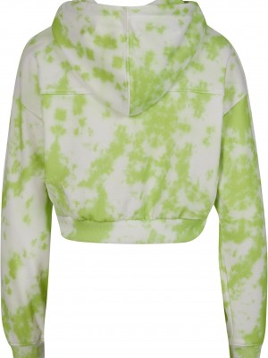 Дамски суичър в преливащ зелен цвят Thug Life Dystopia