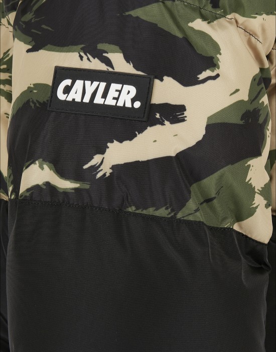 Мъжко яке в черен цвят C&S Statement Brushcamo Yoke, Cayler & Sons, Зимни якета - Complex.bg
