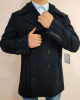 Мъжко елегантно палто в тъмносин цвят Mizia, -, Палта - Complex.bg