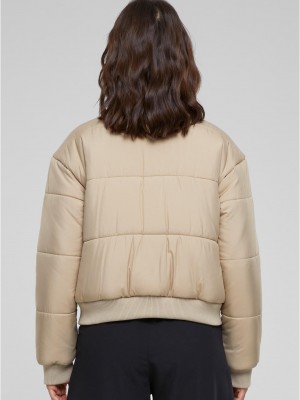 Дамско яке в бежов цвят Urban Classics  Дамско яке в бежов цвят Urban Classics