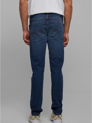 Мъжки дънки в тъмносин цвят Urban Classics Heavy Ounce Slim Fit  Мъжки дънки в тъмносин цвят Urban Classics Heavy Ounce Slim Fit