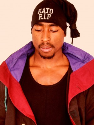 Бийни шапка в черно бродерия 2Pac Beanie Street Knowledge